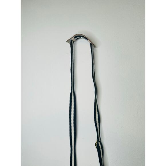 MICHAEL KORS Yellow Navy Geometric Design Patent Leather Crossbody Handbag - Picture 7 of 10